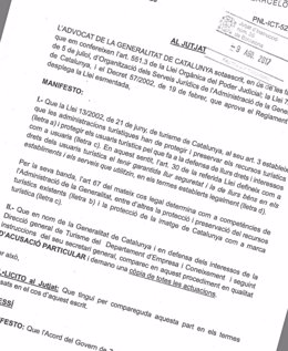 La Generalitat pide personarse en el caso del ataque al bus turístico