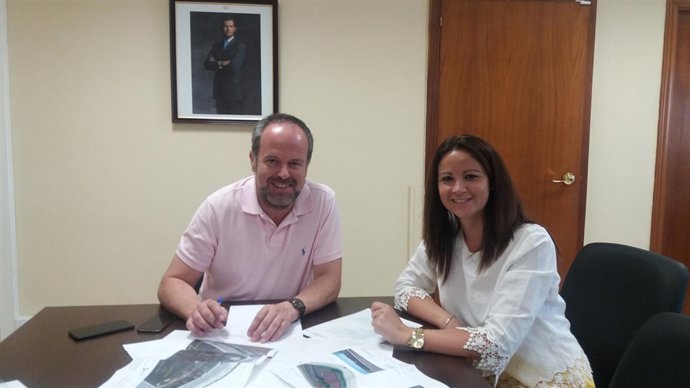 Francisco de Paula Algar y Silvia Mellado