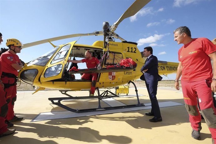 Valladolid, El helicóptero del Grupo de Rescate y Salvamento
