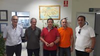 La Unidad de Laboratorio Clínico del Área Sanitaria Norte recibe a una delegación del Servicio Aragonés de Salud