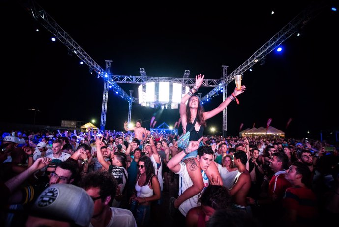 Festival de música Dreambeach en Villaricos (Almería)