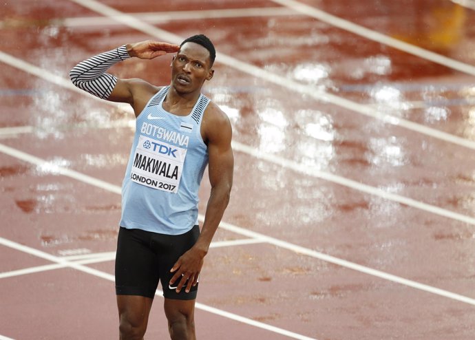 Un recuperado Makwala se clasifica para las semifinales de los 200 metros