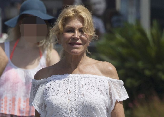 Tita Cervera está deseando tener unas vacaciones en familia/ Europa Press