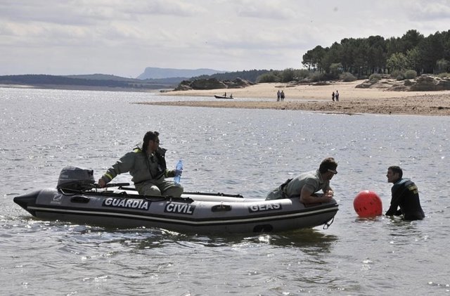 Imagen del rescate en Playa Pita, Soria