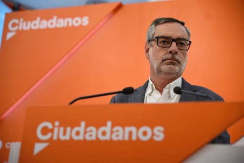 Villegas comparece en rueda de prensa de Ciudadanos