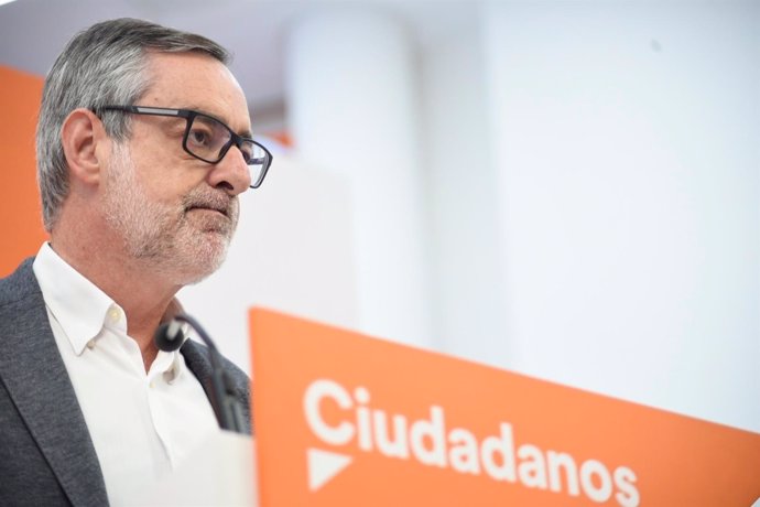 Villegas comparece en rueda de prensa de Ciudadanos