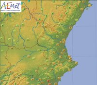 Las temperaturas mínimas se desploman en la Comunitat hasta bajar 7,3 grados