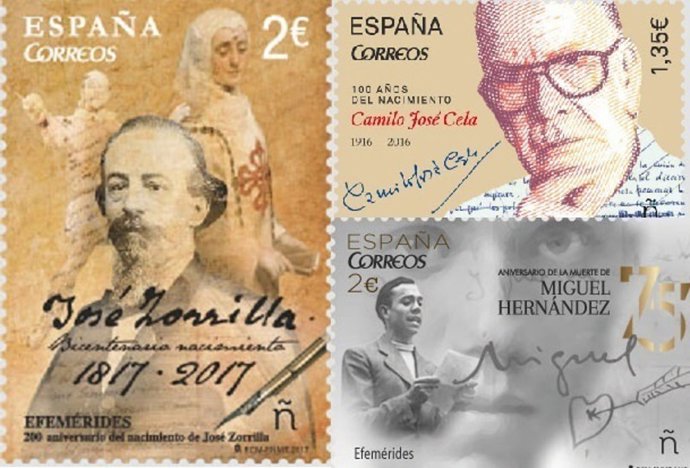 Sellos efemerides escritores