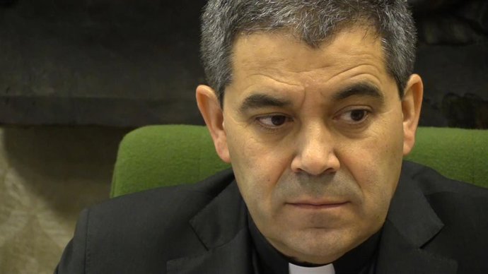 El vicario de la Diócesis de Burgos Vicente Rebollo