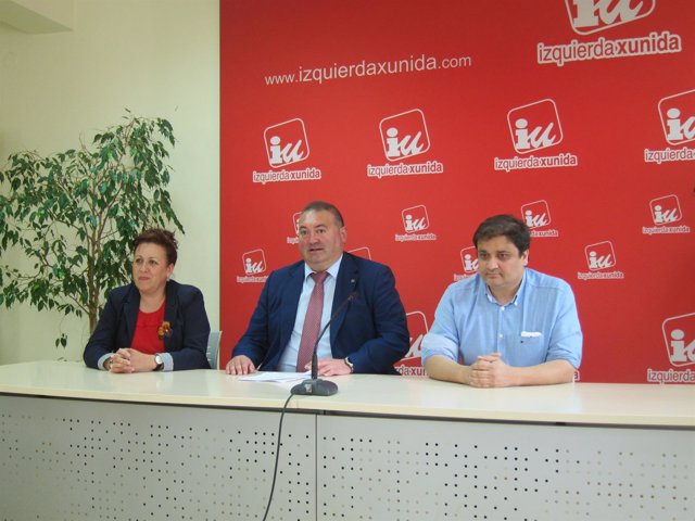 Gabriela Álvarez, Ramón Argüelles y Alejandro Suárez