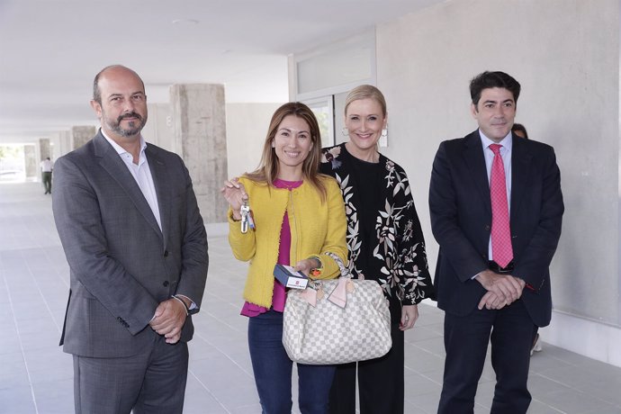 La presidenta de la Comunidad de Madrid, Cristina Cifuentes