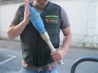 Neutralizan un proyectil en O Porriño similar a los usados en la Guerra Civil