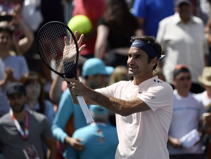 El tenista suizo Roger Federer