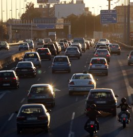 Retenciones en la carretera de Sevilla