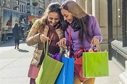 Amigas de compras 