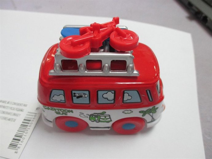 Imagen de uno de los productos retirados