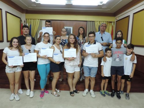 Jóvenes se forman en ocio y tiempo libre en Turre