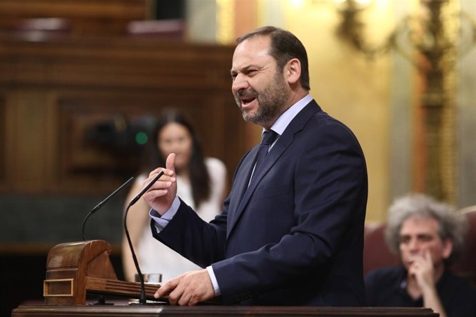 José Luis Ábalos, en la tribuna