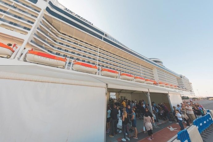 Cruceristas, crucero