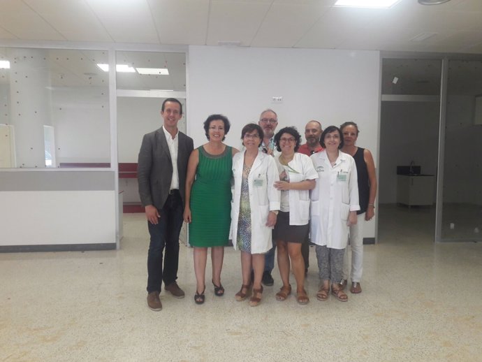 La delegada de la Junta en Almería visita el hospital La Inmaculada