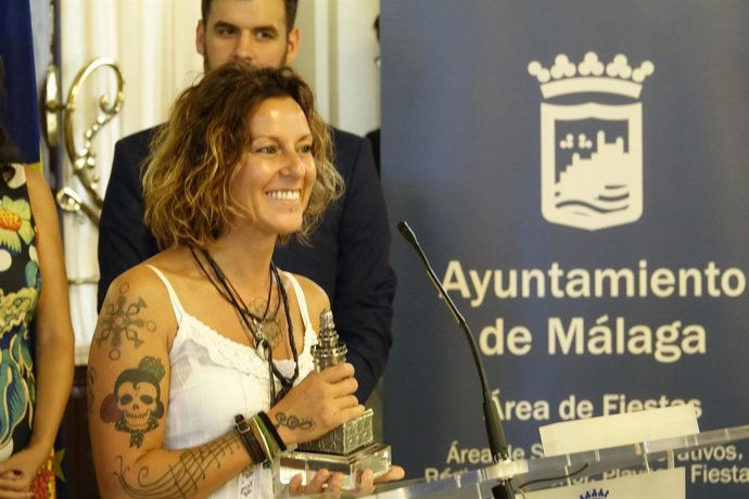 Lamari, de Chambao, en un acto en el Ayuntamiento de Málaga             