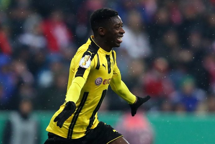 El futbolista del Borussia Dortmund Ousmane Dembele