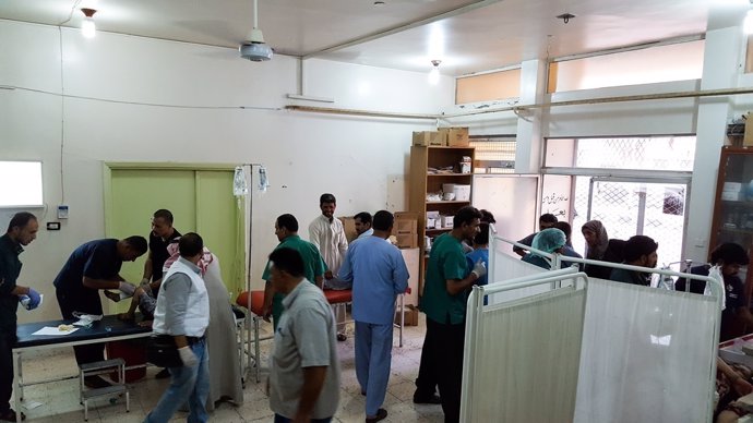 Hospital de  Tal Abyad de MSF
