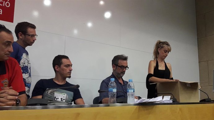 Recuento de votos de la asamblea de trabajadores de Eulen