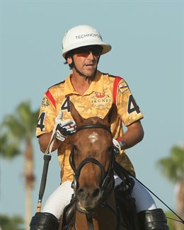 El polista Pablo Mac Donough