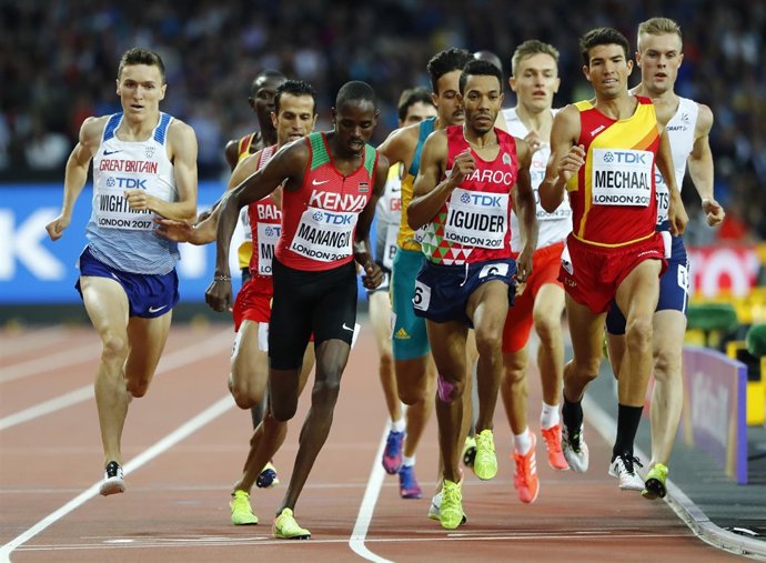 El atleta español Adel Mechaal