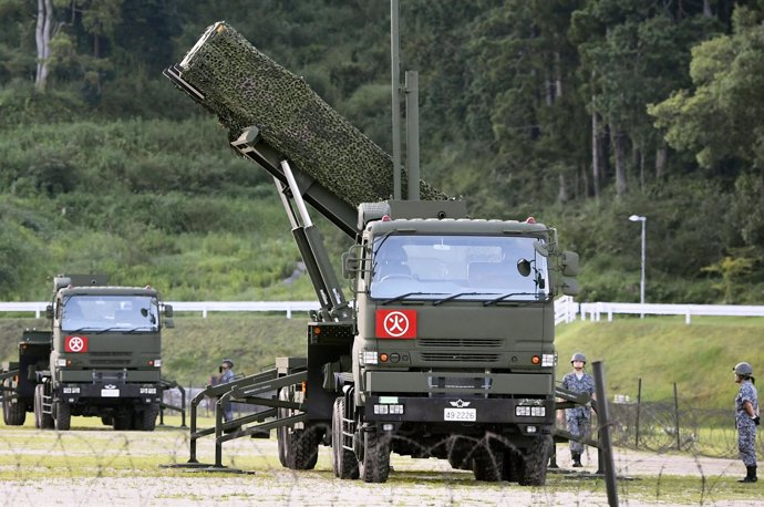 Unidades de misiles Patriot desplegadas en Japón