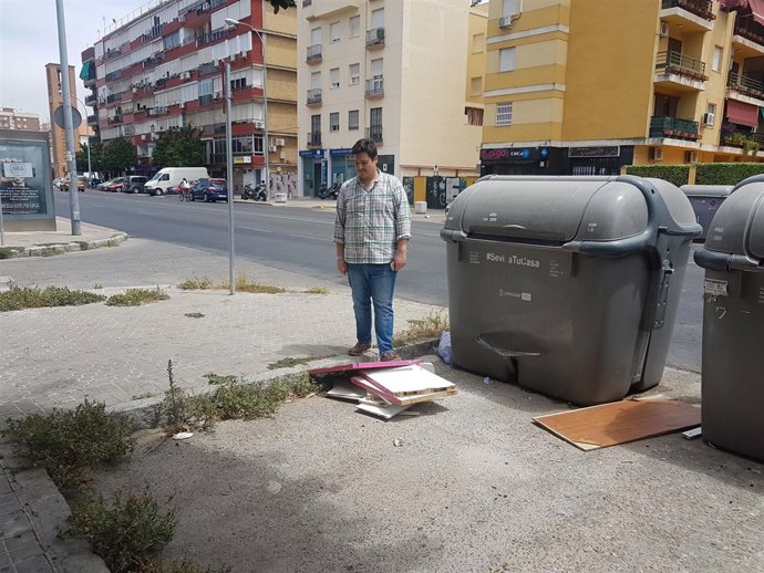 El concejal José Luis García