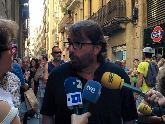 El secretario general de la UGT de Catalunya, Camil Ros