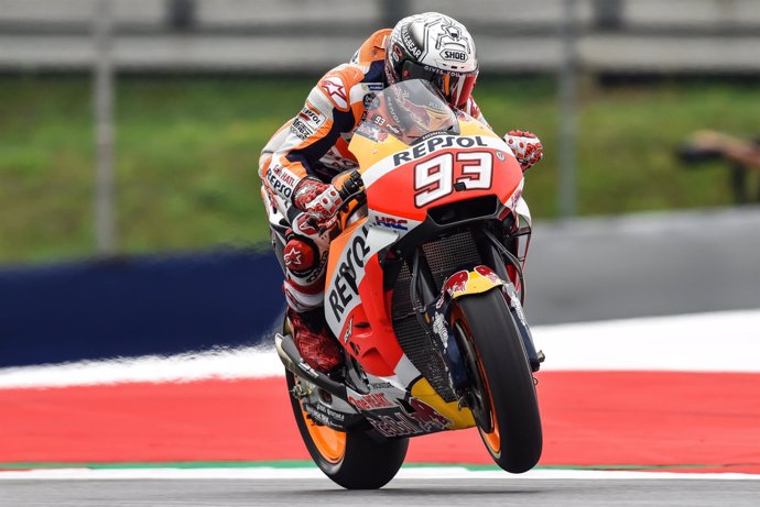 El piloto español de MotoGP Marc Márquez