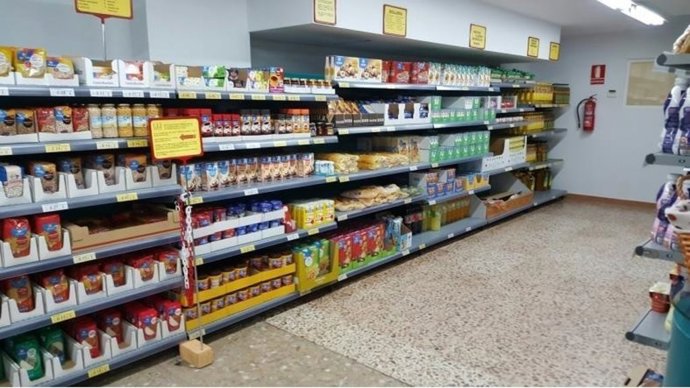 Economato Pilar Galera málaga ayudas sociales alimentos super