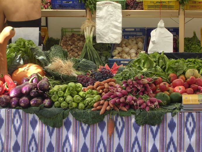 Mercado fruta y verdura mallorquín