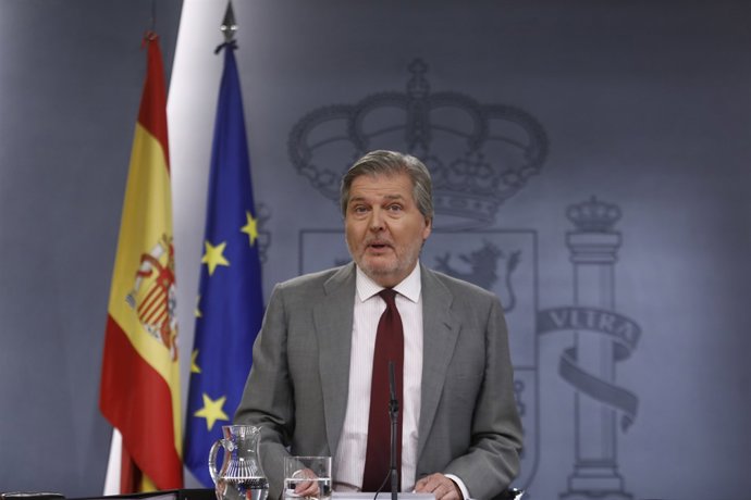 Roda de premsa d'Iñigo Méndez de Vigo després del Consell de Ministres