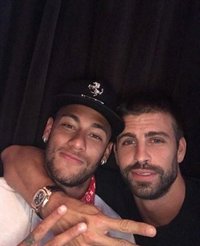 Piqué: "Cuando puse el 'se queda', ya sabía que Neymar se iba, era mi última bala"