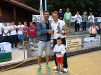 Óscar González, de Hermanos Borbolla, gana por sexta vez el Trofeo Villa de Laredo de Bolo Palma