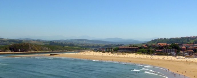 Playa de La Concha, Suances