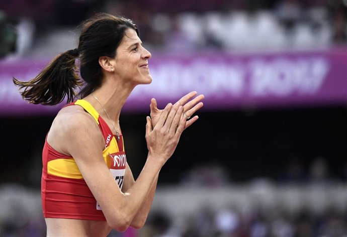 La atleta española Ruth Beitia