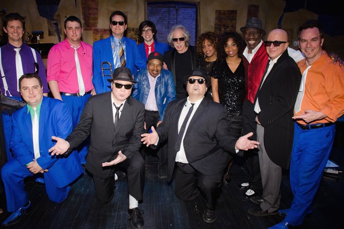 Los miembros de The Original Blues Brothers Band