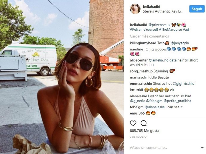 BELLA HADID INSTAGRAM