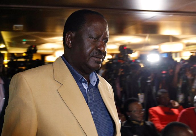 Raila Odinga, líder opositor de Kenia