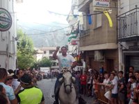 Güéjar (Granada) celebra hasta el martes sus fiestas patronales con carreras de cintas a caballo y fachadas decoradas