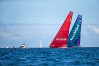 El 'MAPFRE' prolonga su dominio en la Etapa Cero de la Volvo Ocean Race