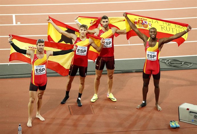Mechaal y el 4x400, vibrante despedida para España