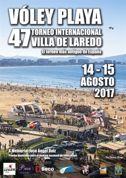 Cartel del Torneo de Voley Playa