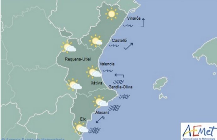 Predicción de este lunes 