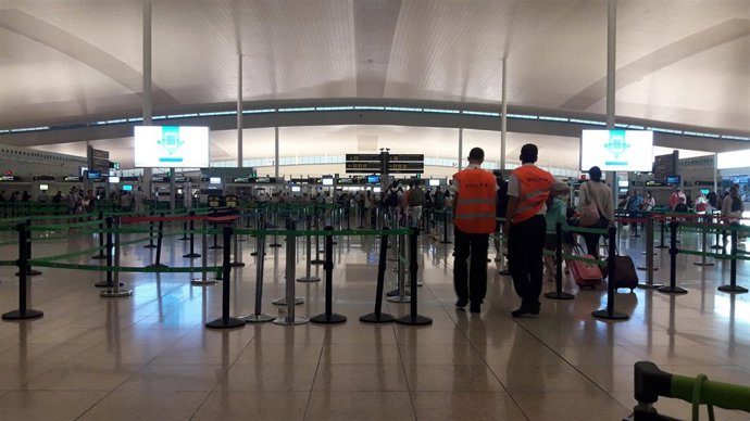 Vaga indefinida a l'Aeroport del Barcelona-El Prat